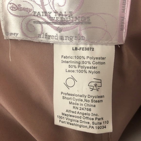 Alfred Angelo mauve dress from Disney princess collection. - Picture 7 of 9